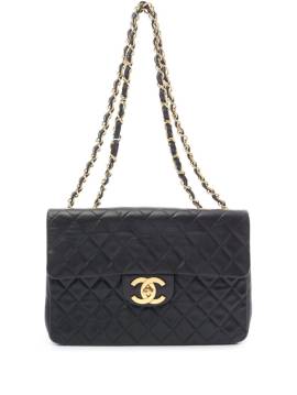 CHANEL Pre-Owned 1994-1996 Classic Flap Schultertasche - Schwarz von CHANEL Pre-Owned