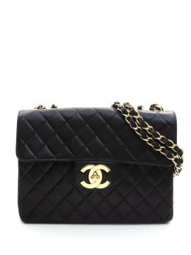 CHANEL Pre-Owned 1994-1996 Classic Flap Schultertasche - Schwarz von CHANEL Pre-Owned