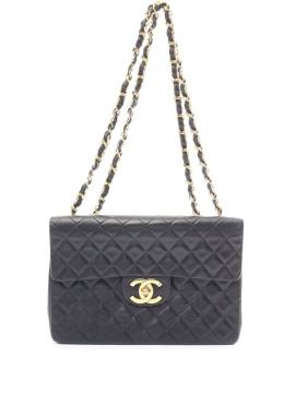 CHANEL Pre-Owned 1994-1996 Classic Flap Schultertasche - Schwarz von CHANEL Pre-Owned