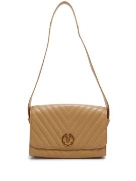 CHANEL Pre-Owned 1995-1996 Chevron Flap Schultertasche - Nude von CHANEL Pre-Owned