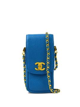 CHANEL Pre-Owned 1995 Umhängetasche mit CC-Lock - Blau von CHANEL Pre-Owned