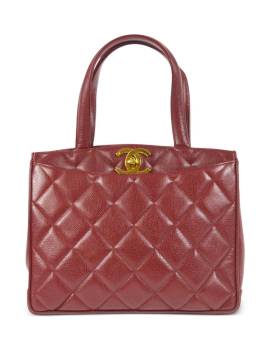 CHANEL Pre-Owned 1995 Handtasche mit CC-Drehverschluss - Rot von CHANEL Pre-Owned