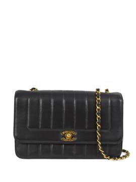 CHANEL Pre-Owned 1995 pre-owned Mademoiselle Schultertasche - Schwarz von CHANEL Pre-Owned