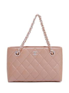 CHANEL Pre-Owned 1997-1999 pre-owned Handtasche mit Diamantsteppung - Rosa von CHANEL Pre-Owned