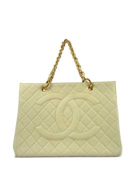 CHANEL Pre-Owned 1997 Tote Bag mit CC - Nude von CHANEL Pre-Owned