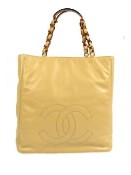 CHANEL Pre-Owned 1998 Shopper mit CC - Gelb von CHANEL Pre-Owned