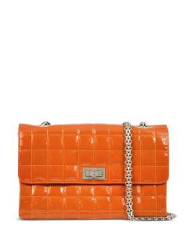 CHANEL Pre-Owned 2000 Mademoiselle Reissue Schultertasche - Orange von CHANEL Pre-Owned