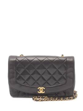 CHANEL Pre-Owned 2000 Diana Schultertasche - Schwarz von CHANEL Pre-Owned