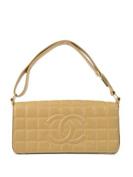 CHANEL Pre-Owned 2003 Choco Bar Schultertasche - Nude von CHANEL Pre-Owned