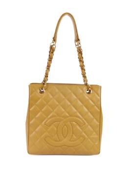 CHANEL Pre-Owned 2003 Petit Shopping Handtasche - Nude von CHANEL Pre-Owned