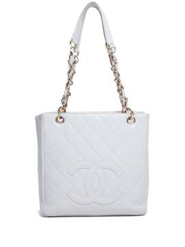 CHANEL Pre-Owned 2003 Petit Shopping Handtasche - Weiß von CHANEL Pre-Owned
