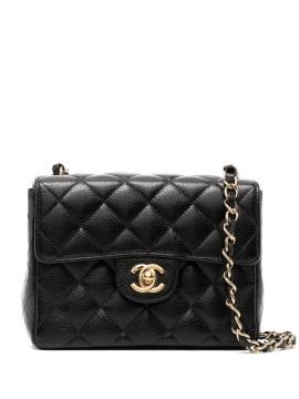 CHANEL Pre-Owned 2003 mini Classic Flap Schultertasche - Schwarz von CHANEL Pre-Owned