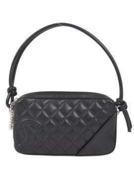 CHANEL Pre-Owned 2003 pre-owned Cambon Ligne Handtasche - Schwarz von CHANEL Pre-Owned