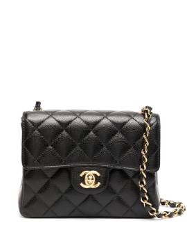 CHANEL Pre-Owned 2003s Mini Classic Flap Umhängetasche - Schwarz von CHANEL Pre-Owned