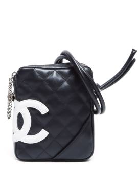 CHANEL Pre-Owned 2004-2005 Cambon Line Schultertasche - Schwarz von CHANEL Pre-Owned