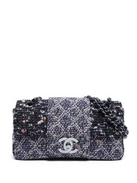 CHANEL Pre-Owned 2004-2005 Schultertasche aus Tweed - Blau von CHANEL Pre-Owned