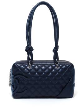CHANEL Pre-Owned 2005-2006 Cambon Bowlingtasche - Schwarz von CHANEL Pre-Owned