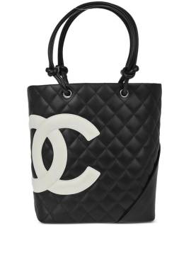 CHANEL Pre-Owned 2005 Cambon Line Handtasche - Schwarz von CHANEL Pre-Owned