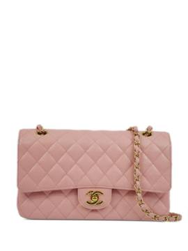 CHANEL Pre-Owned 2005 mittelgroße Schultertasche mit Double Flap - Rosa von CHANEL Pre-Owned