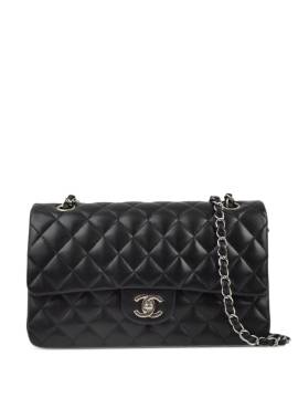 CHANEL Pre-Owned 2005 mittelgroße Schultertasche mit Double Flap - Schwarz von CHANEL Pre-Owned