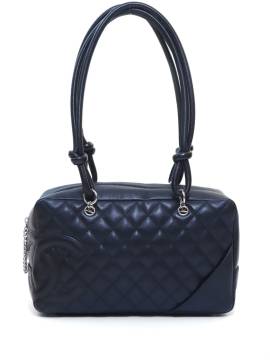 CHANEL Pre-Owned 2005 pre-owned Cambon Ligne Handtasche - Schwarz von CHANEL Pre-Owned