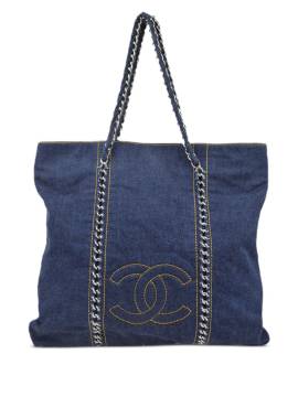 CHANEL Pre-Owned 2006 Luxury Line Tote Bag - Blau von CHANEL Pre-Owned