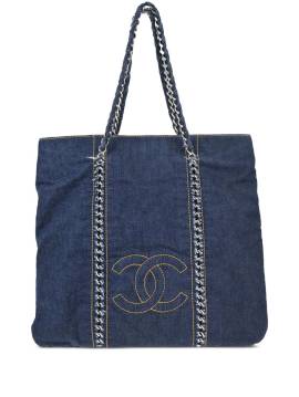 CHANEL Pre-Owned 2006 Luxury Line Tote Bag - Blau von CHANEL Pre-Owned