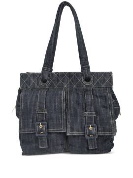 CHANEL Pre-Owned 2006 Tote Bag aus Denim - Blau von CHANEL Pre-Owned