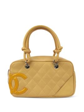 CHANEL Pre-Owned 2006 pre-owned Cambon Ligne Handtasche - Gelb von CHANEL Pre-Owned