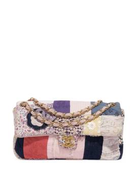 CHANEL Pre-Owned 2006 pre-owned kleine Patchwork Classic Flap Schultertasche - Rosa von CHANEL Pre-Owned