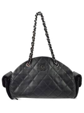 CHANEL Pre-Owned 2007 Just Mademoiselle leather shoulder bag - Schwarz von CHANEL Pre-Owned