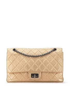 CHANEL Pre-Owned 2008-2009 Reissue 2.55 Double Flap 227 Schultertasche - Gold von CHANEL Pre-Owned