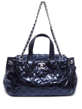 CHANEL Pre-Owned 2008-2009 pre-owned Portobello Handtasche - Schwarz von CHANEL Pre-Owned