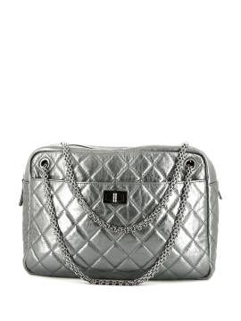 CHANEL Pre-Owned 2008 Mademoiselle Reissue Schultertasche - Silber von CHANEL Pre-Owned