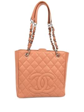 CHANEL Pre-Owned 2008 Petit Shopping Handtasche - Orange von CHANEL Pre-Owned