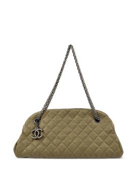 CHANEL Pre-Owned 2010 Just Mademoiselle Bowlingtasche - Grau von CHANEL Pre-Owned