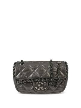 CHANEL Pre-Owned 2010 Luxury Line Schultertasche - Grau von CHANEL Pre-Owned