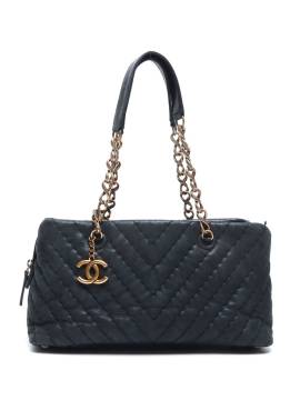 CHANEL Pre-Owned 2011 Handtasche mit V-Steppung - Grün von CHANEL Pre-Owned