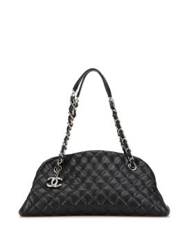 CHANEL Pre-Owned 2011 mittelgroße Caviar Just Mademoiselle Schultertasche - Schwarz von CHANEL Pre-Owned