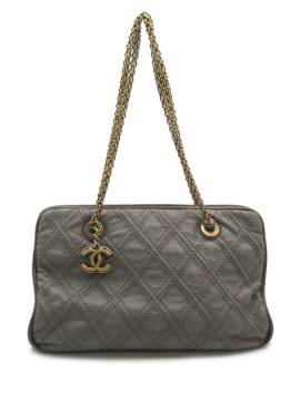 CHANEL Pre-Owned 2011 Triptych Schultertasche - Grau von CHANEL Pre-Owned