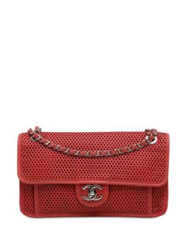 CHANEL Pre-Owned 2012-2013 Pre-Owned Chanel Medium Up In The Air Flap Shoulder Bag - Rot von CHANEL Pre-Owned