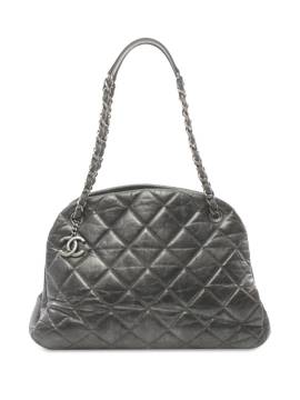 CHANEL Pre-Owned 2012 große Just Mademoiselle Bowling Tote Bag - Grau von CHANEL Pre-Owned