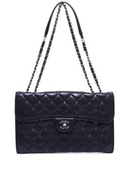 CHANEL Pre-Owned 2013-2014 Schultertasche mit CC Lock - Schwarz von CHANEL Pre-Owned