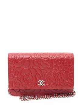 CHANEL Pre-Owned 2013-2014 Camellia Schultertasche - Rot von CHANEL Pre-Owned