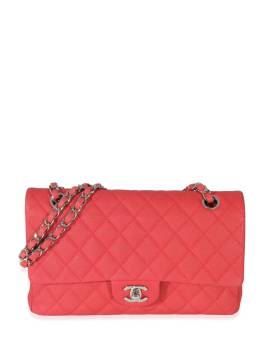 CHANEL Pre-Owned 2013-2014 mittelgroße Double Flap Schultertasche - Rot von CHANEL Pre-Owned