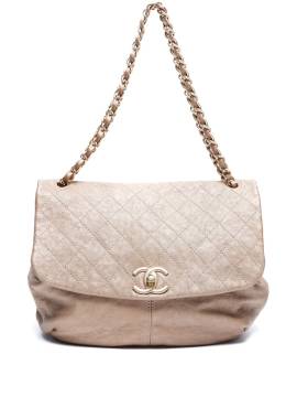 CHANEL Pre-Owned 2013 Schultertasche mit CC - Nude von CHANEL Pre-Owned