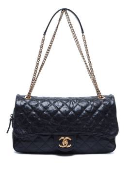 CHANEL Pre-Owned 2013 gesteppte Schultertasche mit CC-Lock - Schwarz von CHANEL Pre-Owned