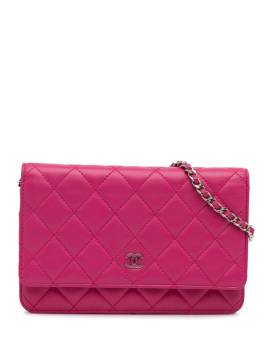 CHANEL Pre-Owned 2014-2015 Classic Wallet on Chain Umhängetasche - Rosa von CHANEL Pre-Owned