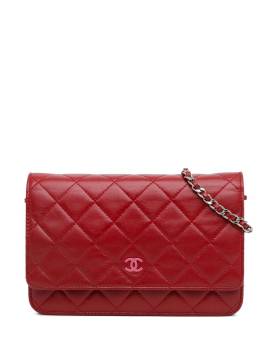 CHANEL Pre-Owned 2014-2015 Classic Wallet on Chain Umhängetasche - Rot von CHANEL Pre-Owned