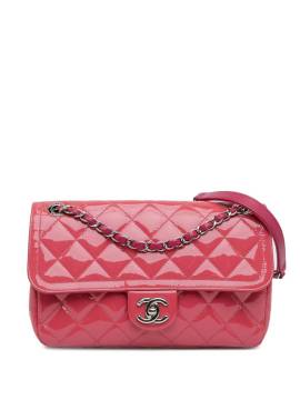 CHANEL Pre-Owned 2014-2015 mittelgroße Coco Shine Flap Schultertasche - Rosa von CHANEL Pre-Owned